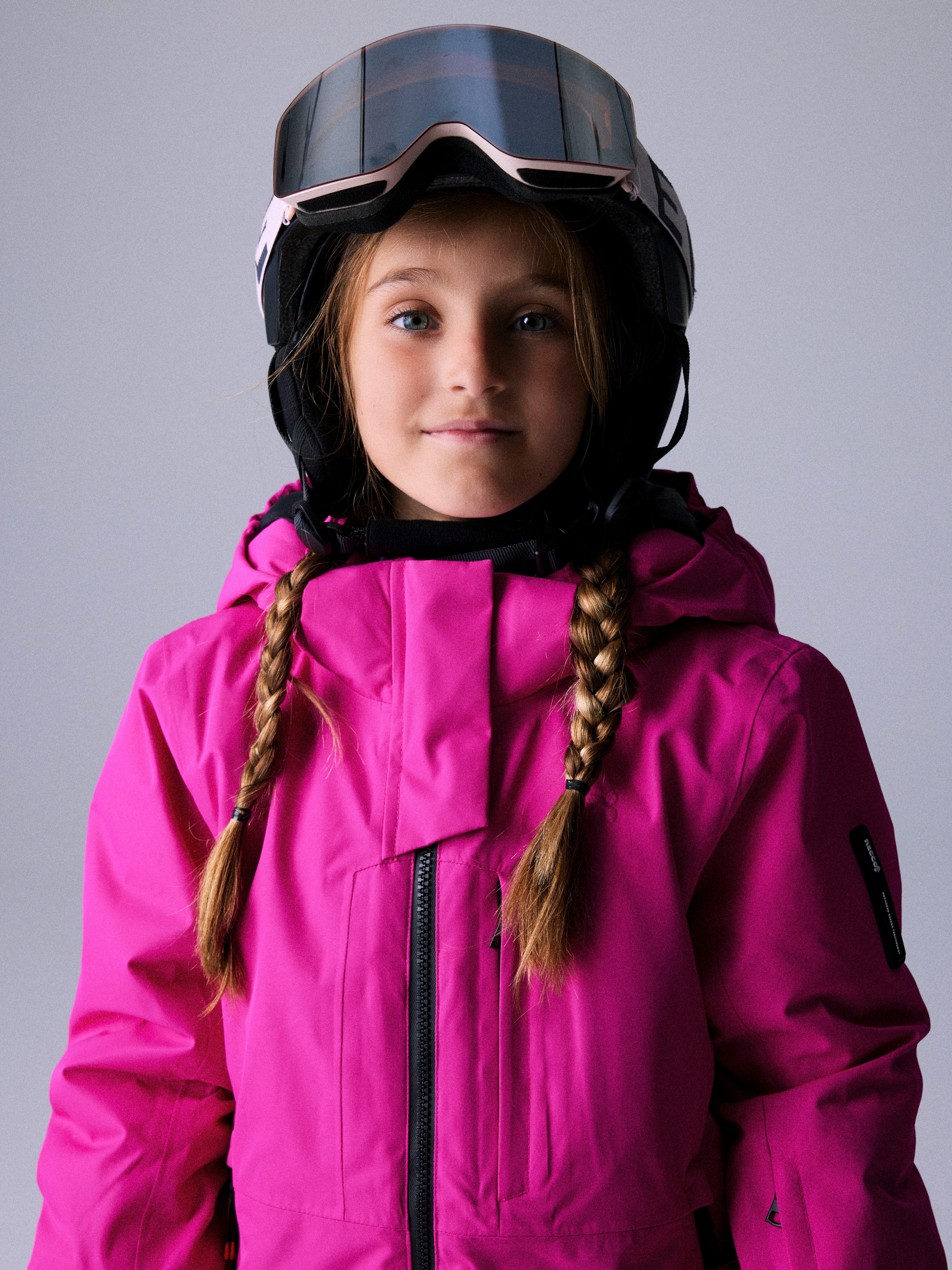 Name It Skijacke NKNSLOPE10 JACKET SKI EDITION FO NOOS Skipasstasche, Recco-Reflektor, winddicht, wasserdicht
