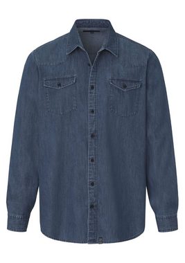 Paddock's Langarmhemd Regular Fit Denim Shirt