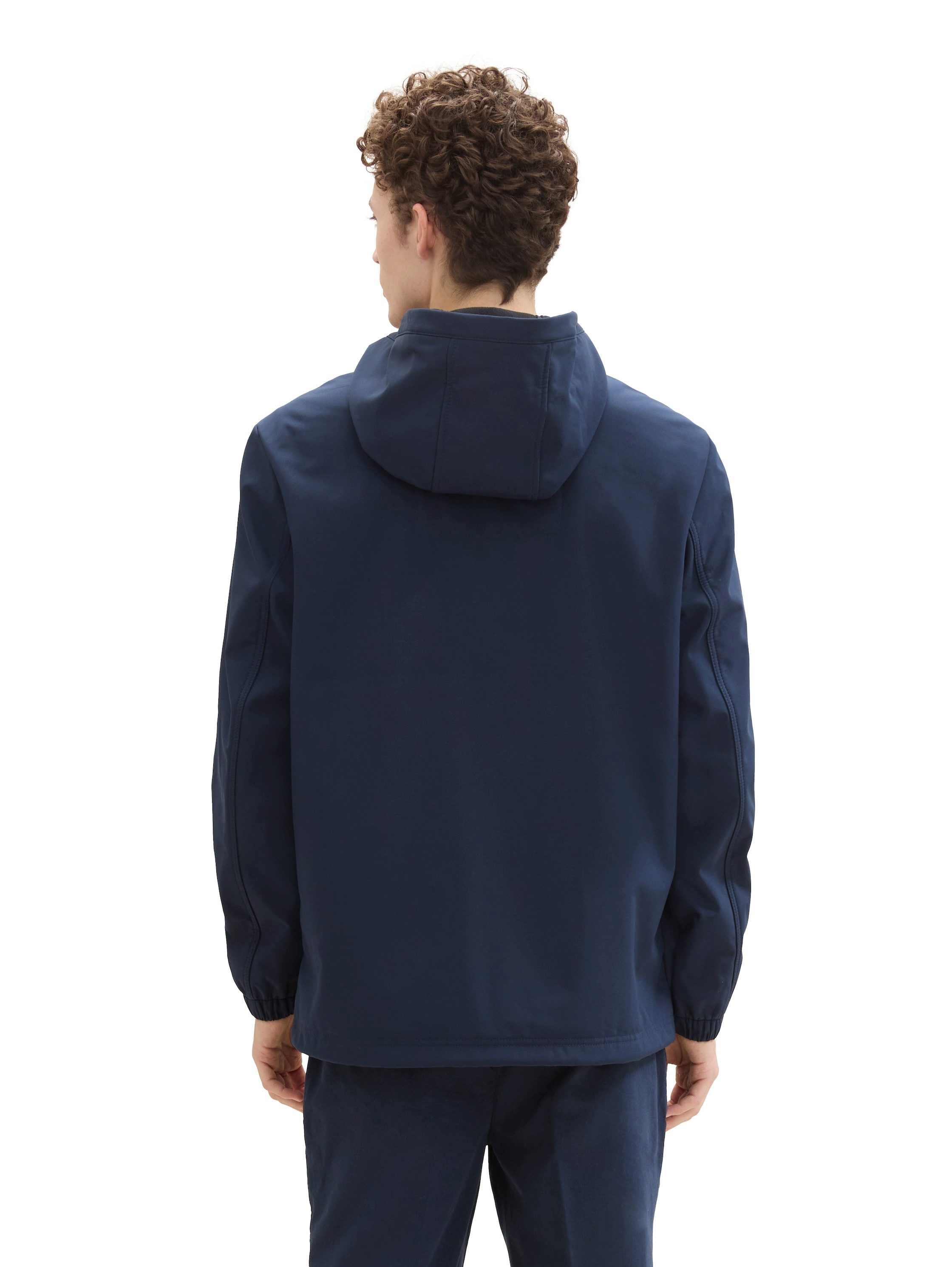 TOM TAILOR Denim Softshelljacke mit Kapuze