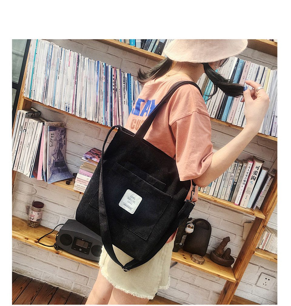 Coonoor Schultertasche Cord Tasche Damen Umhängetasche günstig online kaufen