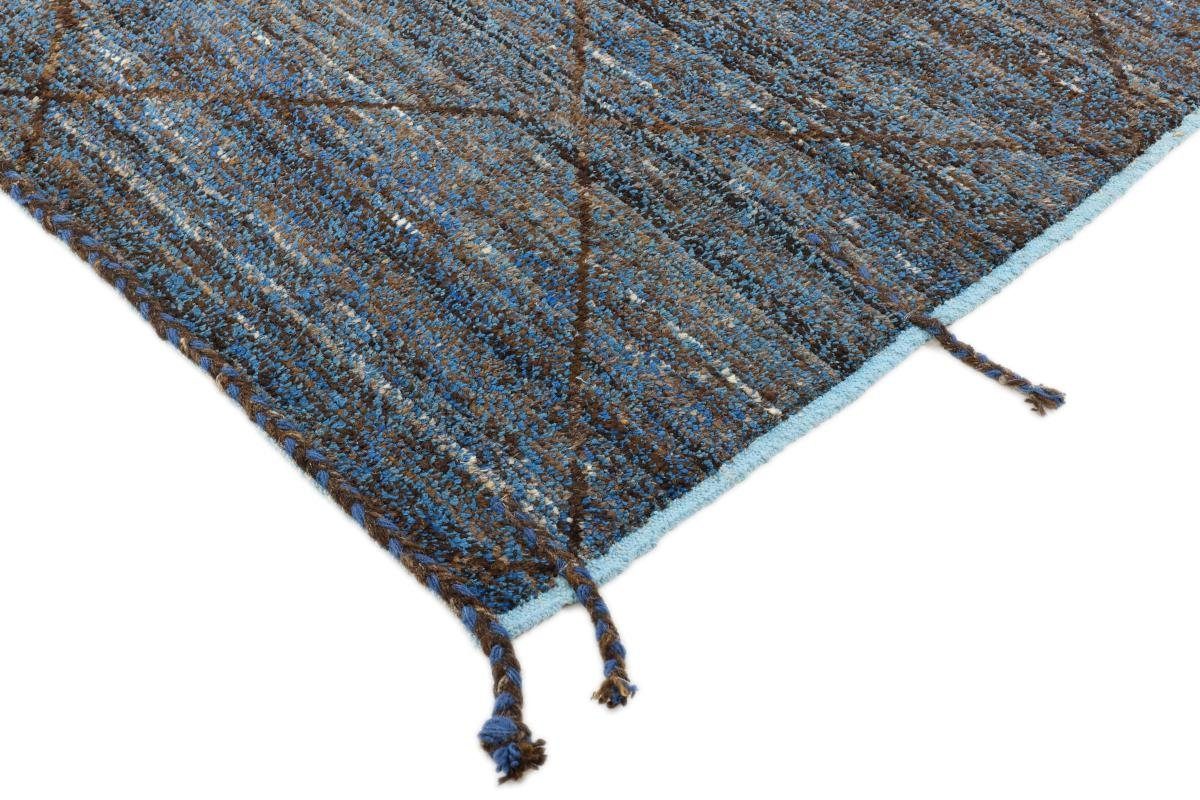 Trading, rechteckig, Handgeknüpfter mm Orientteppich 189x268 Höhe: 20 Maroccan Berber Nain Orientteppich, Moderner Design