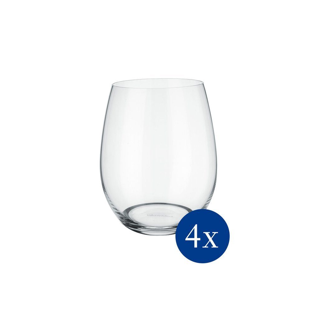 Villeroy & Entrée 480 Wasserglas, Gläser-Set Boch 4 Glas ml, Stück
