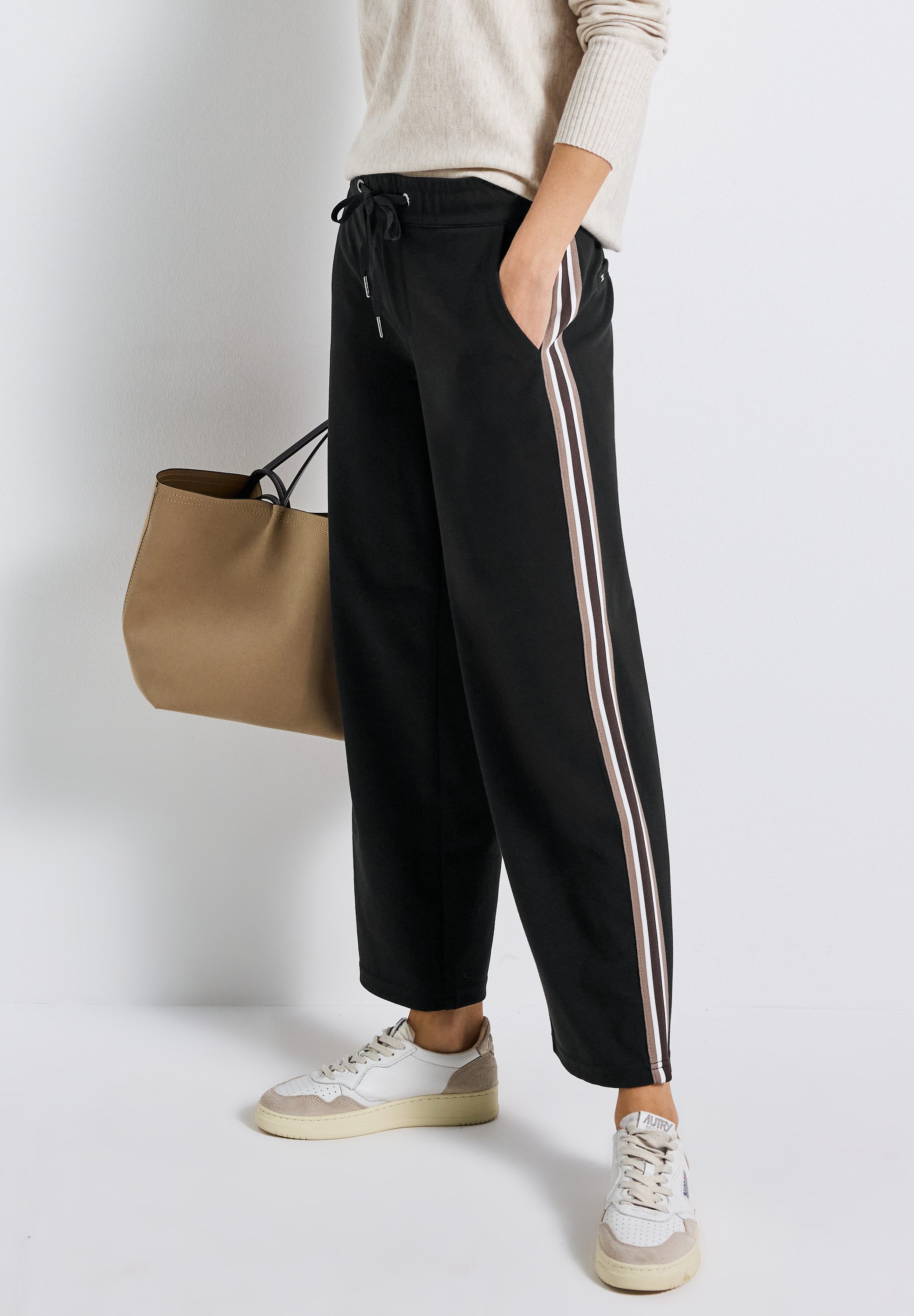 STREET ONE Stoffhose mit elastischem Bund günstig online kaufen