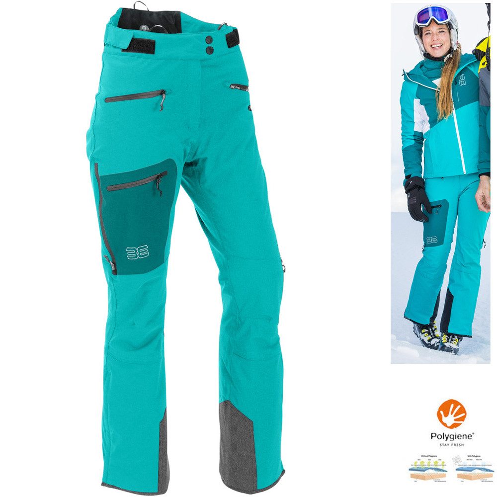 Maul Леггинсы Maul - Schneeflocke Damen Snowtex Megatex 10.0 Skihose, blue