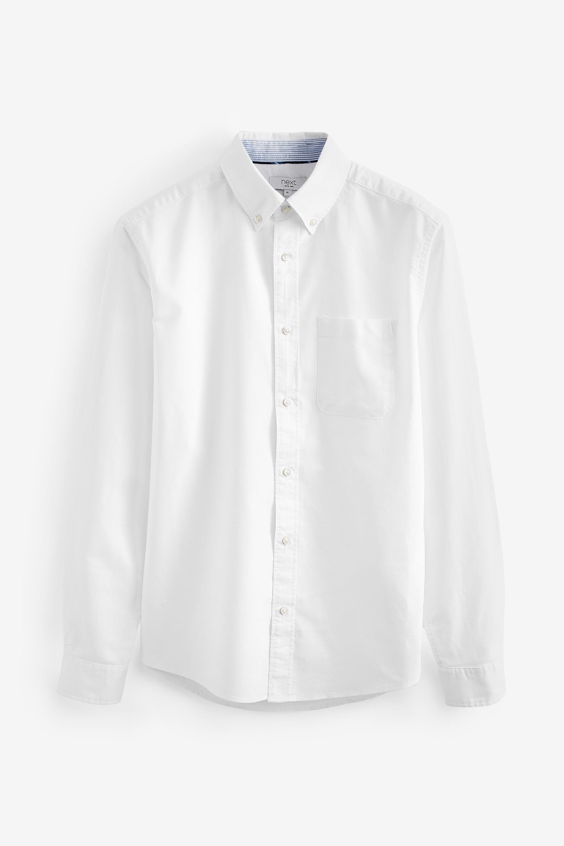 Next Langarmhemd Langärmeliges Oxfordhemd (1-tlg) günstig online kaufen