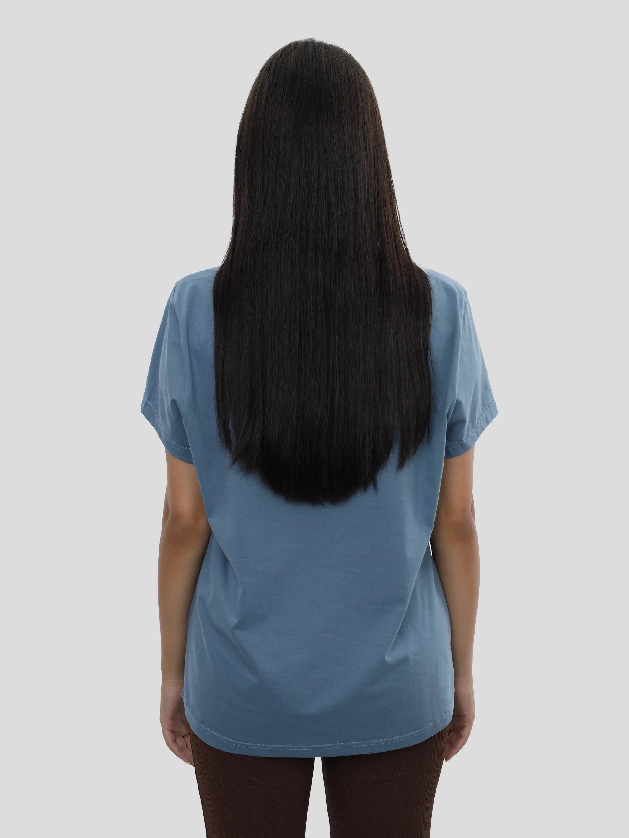 project eleven T-Shirt T-Shirt Loose Frauen in Blau günstig online kaufen