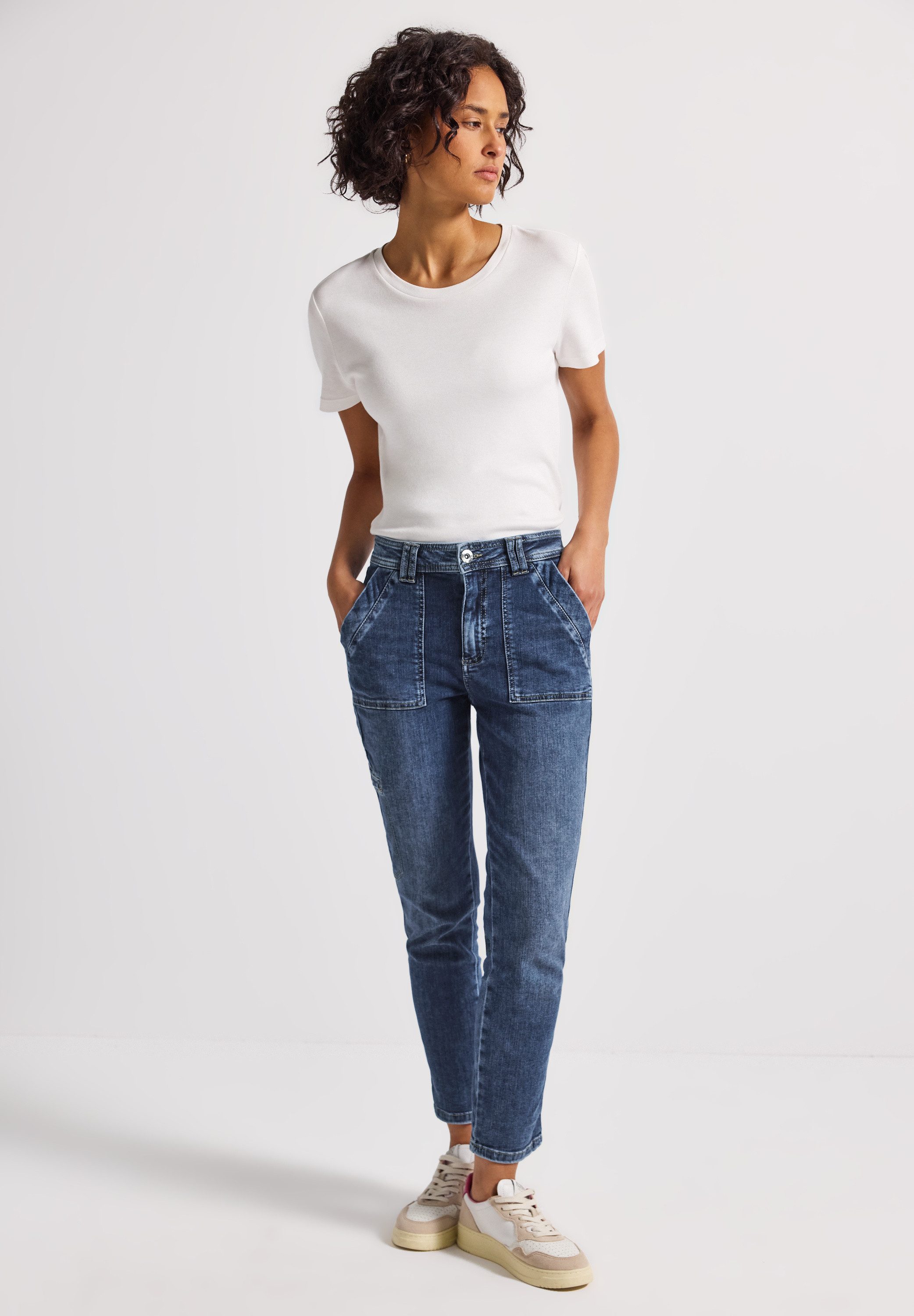 STREET ONE Regular-fit-Jeans Middle Waist – Bild 5 von 5