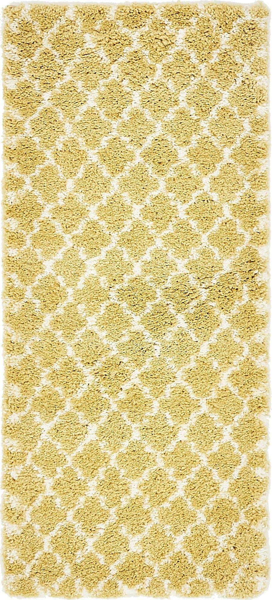 Myflair Möbel & Accessoires Hochflor-Läufer Temara Shag, LAGERRÄUMUNG!, rechteckig, Höhe: 51 mm, Teppich-Läufer, gewebt, weich & kuschelig