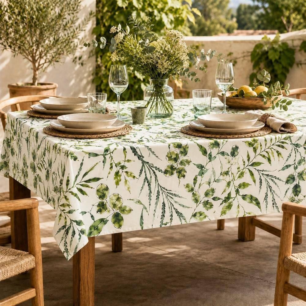sander table + home Tischdecke Tischdecke SKANE mit floralem Design - 150 x 250 cm