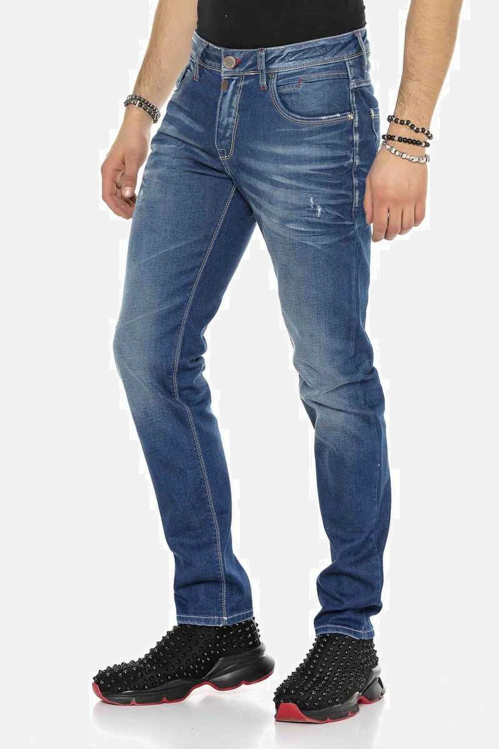 Cipo & Baxx 5-Pocket-Jeans Jeans im 5-Pocekt-Stil, CD-386