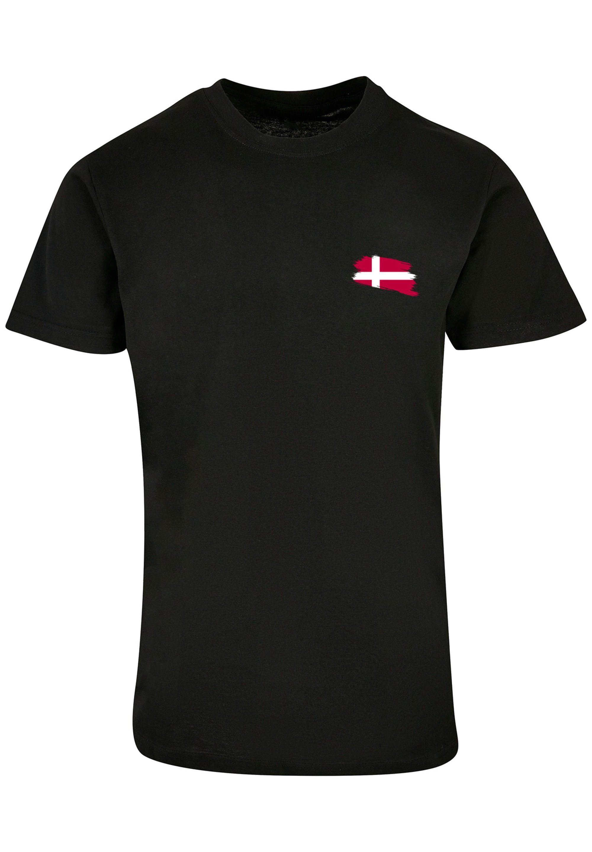 F4NT4STIC Denmark T-Shirt Print Dänemark Flagge