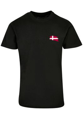 F4NT4STIC T-Shirt Dänemark Flagge Denmark Print