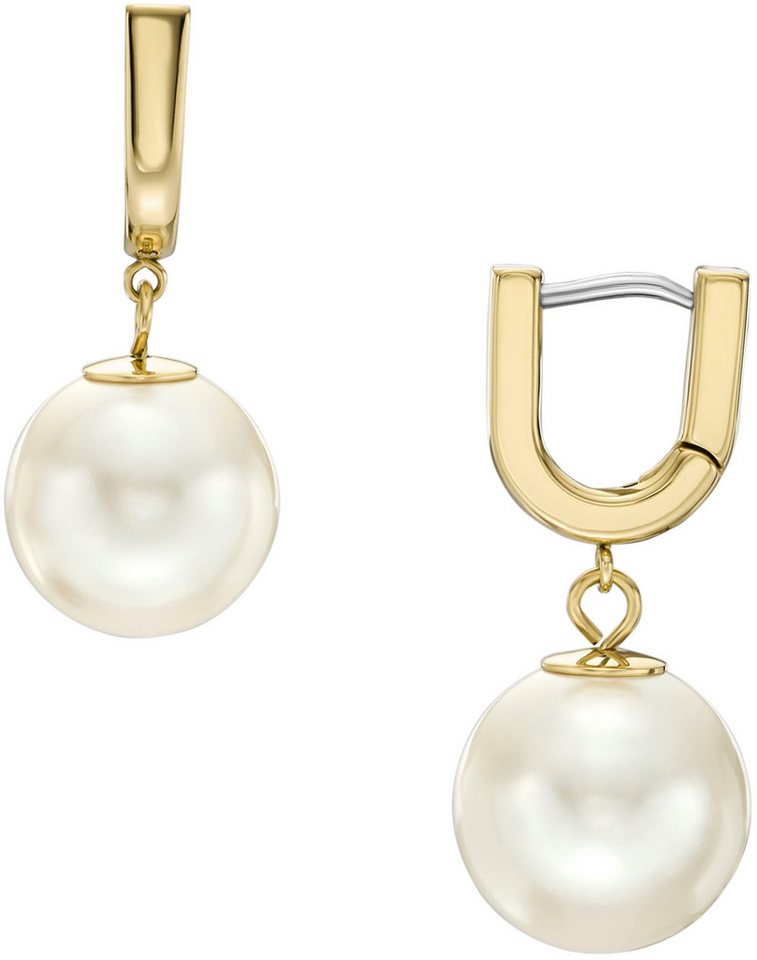 Fossil Paar Creolen Schmuck Geschenk Ede... Fossil Paar Creolen Schmuck Geschenk Ede...