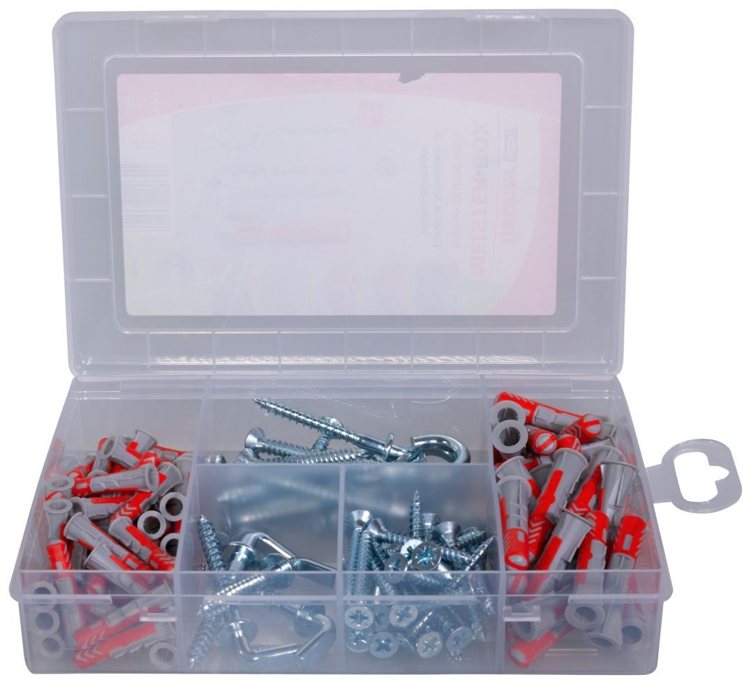fischer Schrauben- und Dübel-Set Fischer LaDIY-Box - 133 Stück