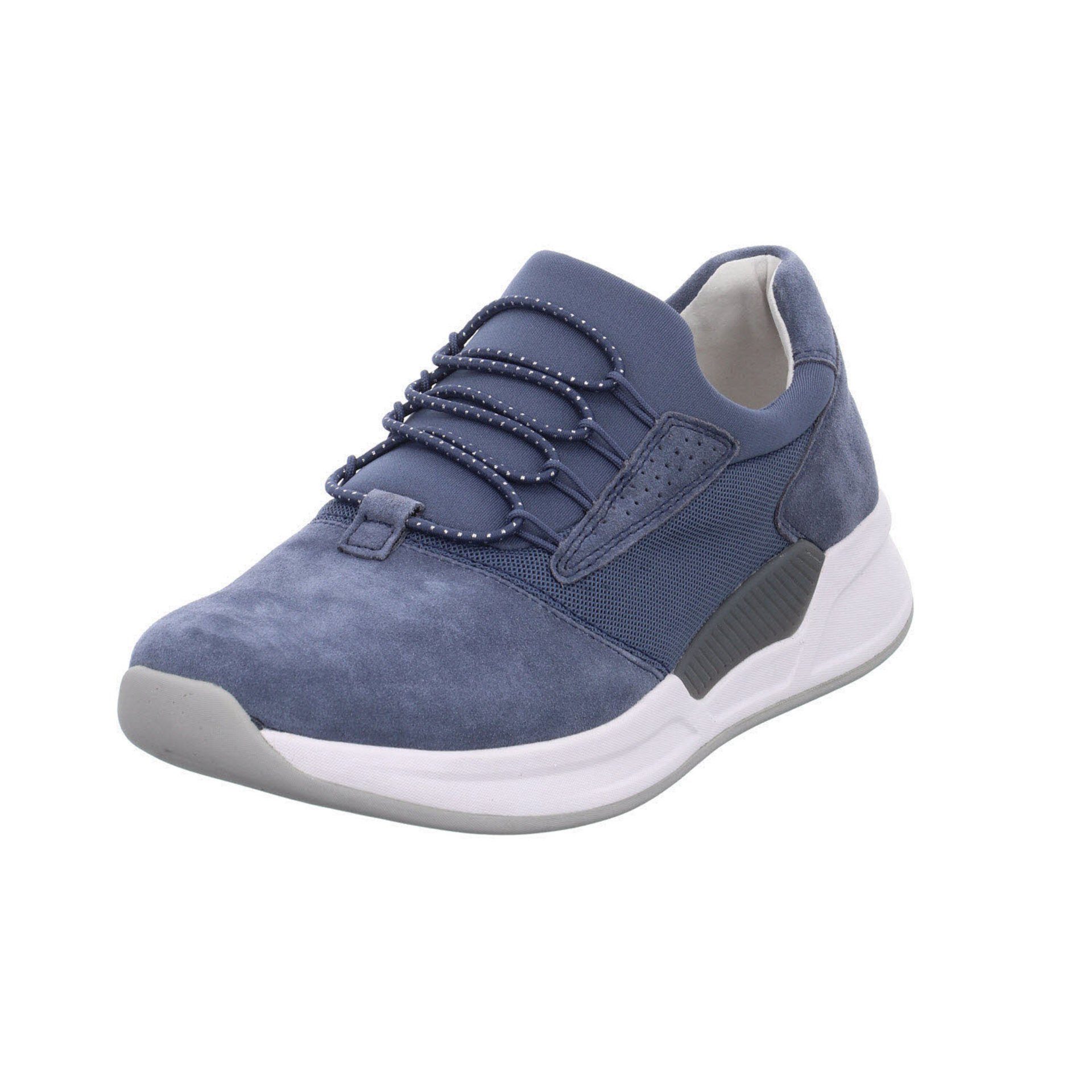 Gabor Slipper Rollingsoft Schuhe Sneaker Leder-/Textilkombination Damen jeans Sneaker