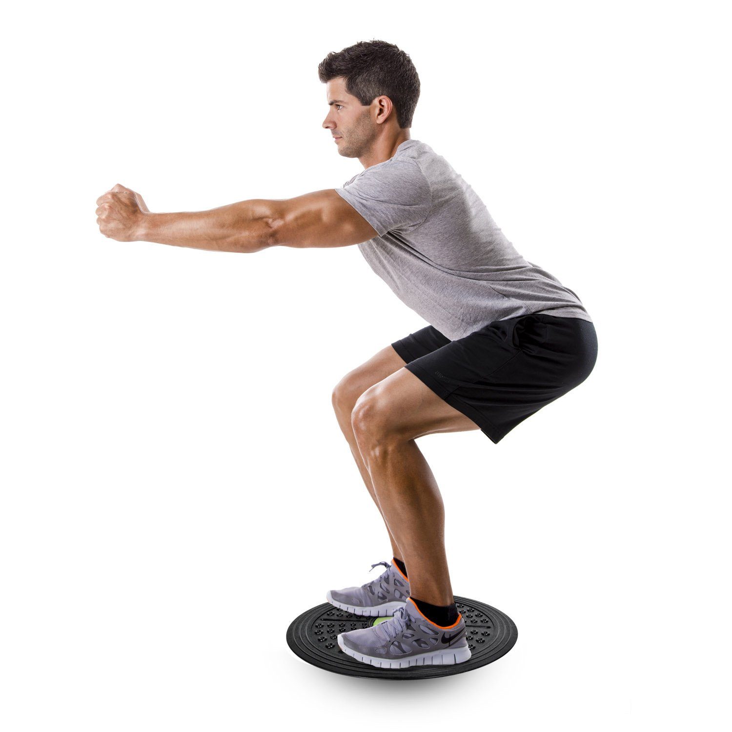 Pedalo Balance Board Single – Gleichgewichtstrainer Aus Holz, Bis 120 Kg