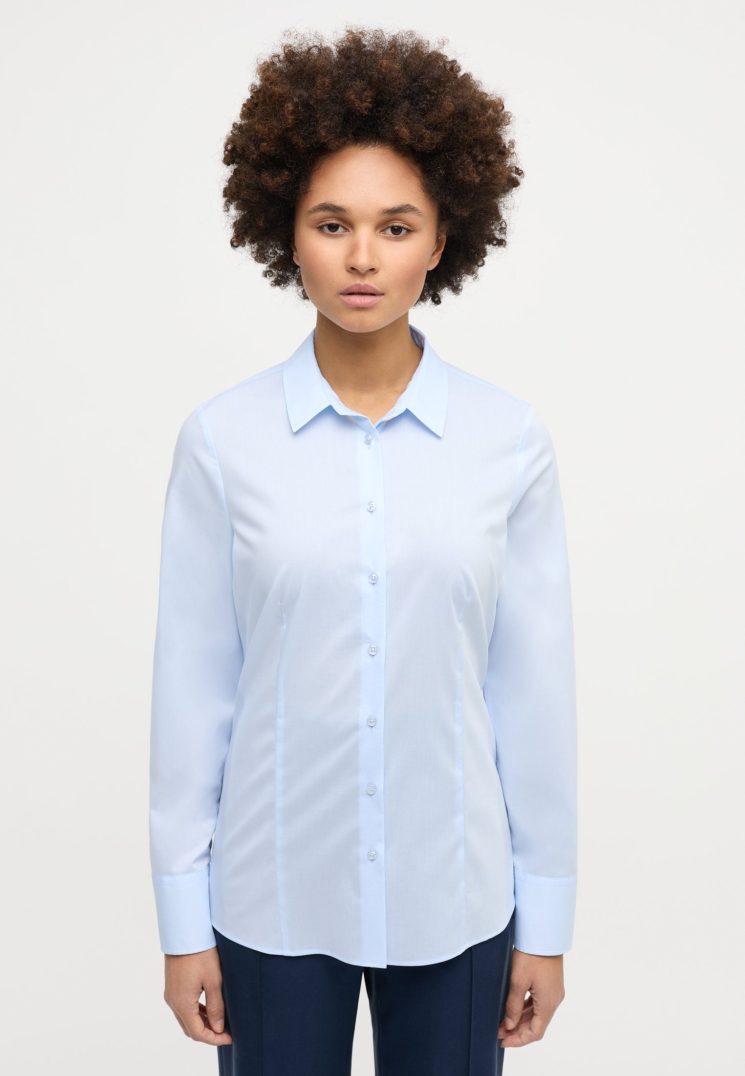 Eterna Hemdbluse FITTED NON IRON (bügelfrei)