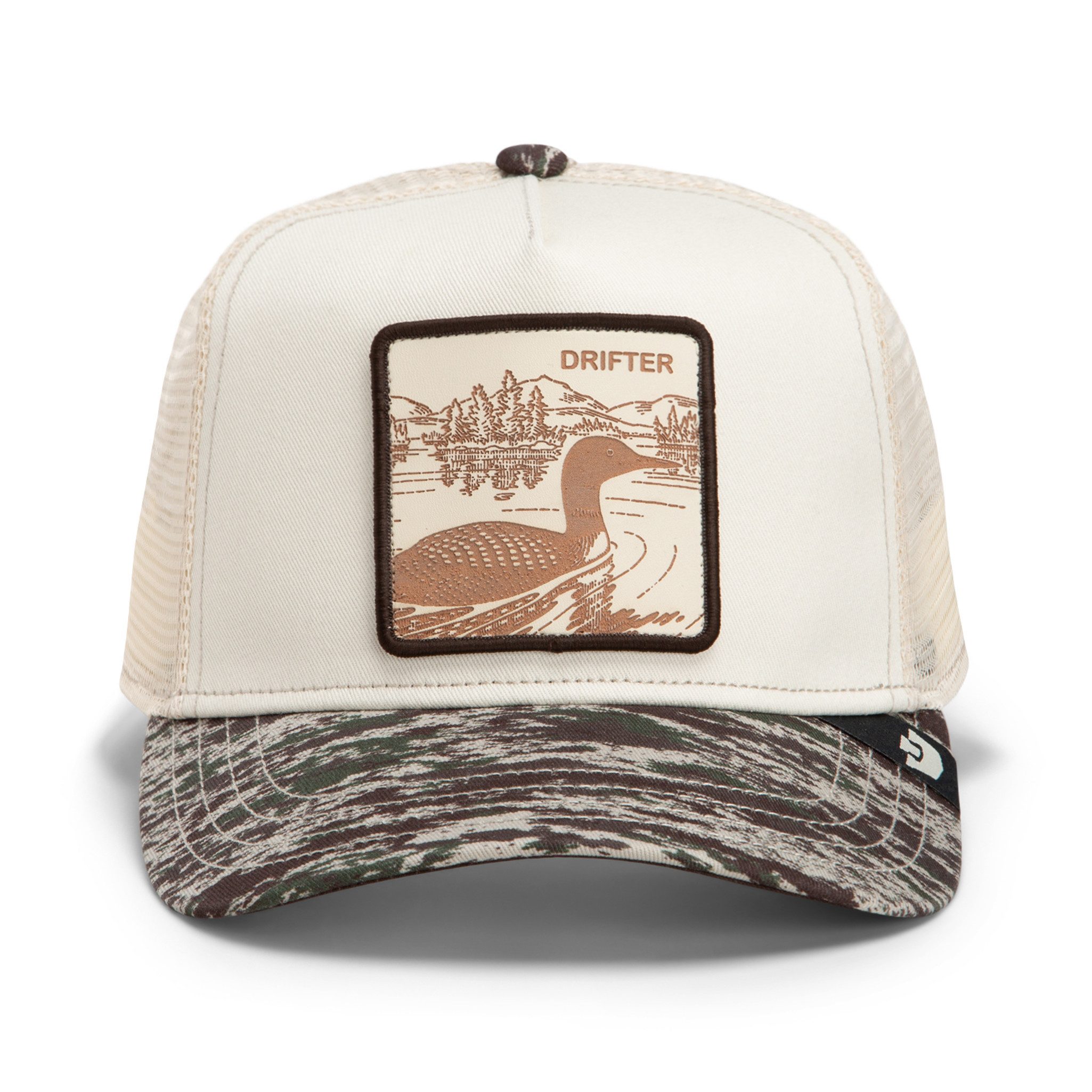 GOORIN Bros. Trucker Cap Goorin Bros. OG Trucker Cap Core Mesh Camo Engraved Duck Camouflage (Basecap, Basecap, Meshcap, Trucker Kappe)