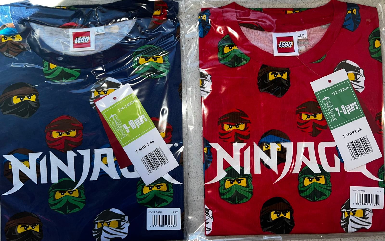 LEGO® kidswear Print-Shirt LEGO ® Ninjago T-Shirt allover Kinder Shirt Jungen 5/6 7/8 9/10