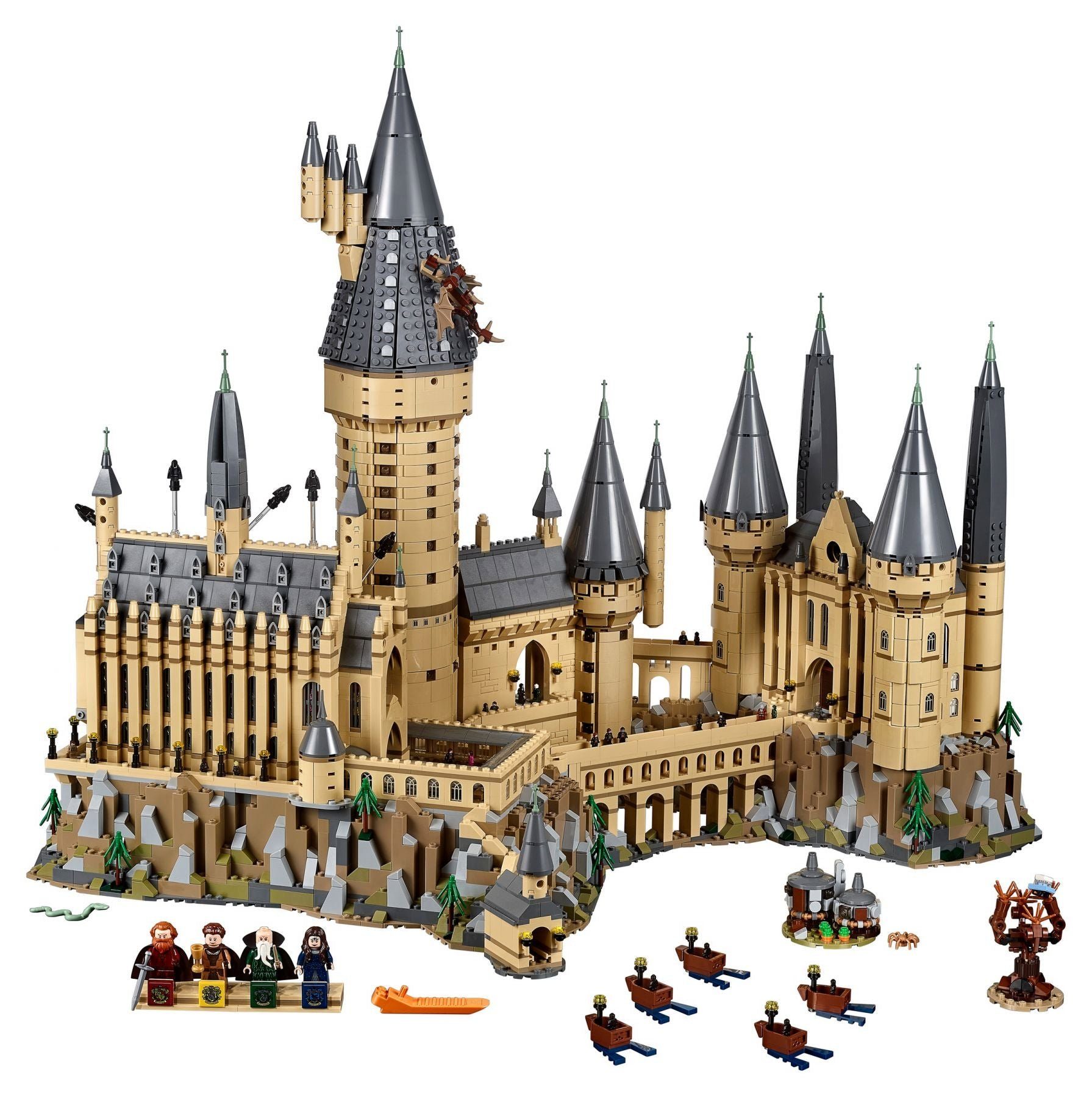 LEGO® LEGO Harry Potter 71043 Schloss Hogwarts Spielbausteine, (Set, 6020 St., Unterhaltung)