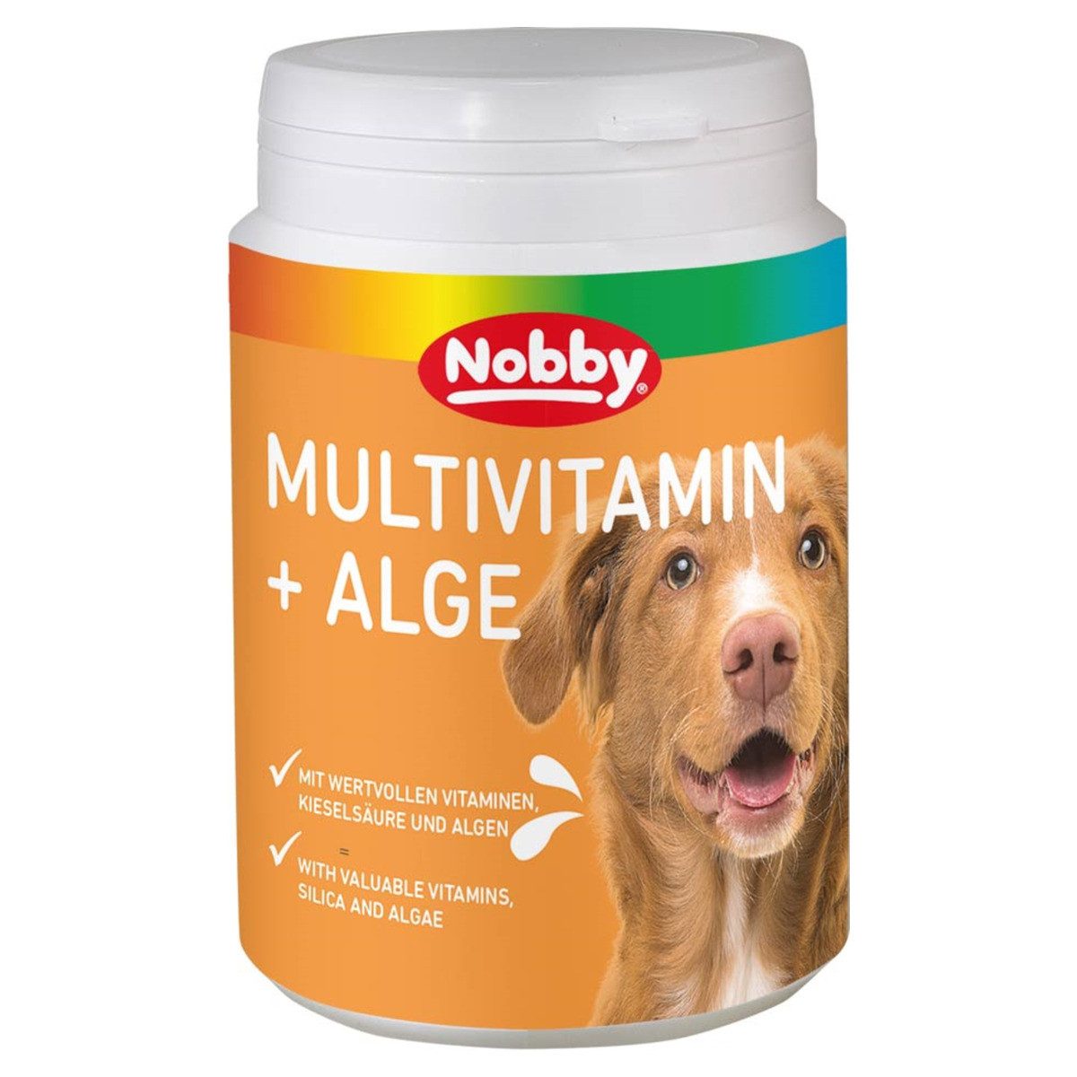 Nobby Multi Vitamin + Alge für Hunde 185 g, Nahrungsergänzungsmittel für: Hund