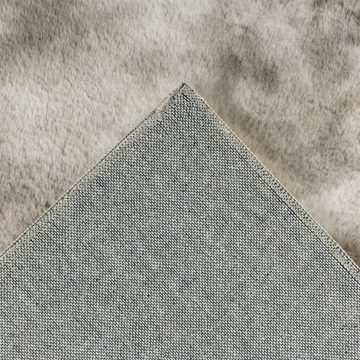 Hochflor-Teppich TOLEDO500, Carpet City, rechteckig, Höhe: 27 mm, besonders weich, 3D-Effekt, Uni-Farben