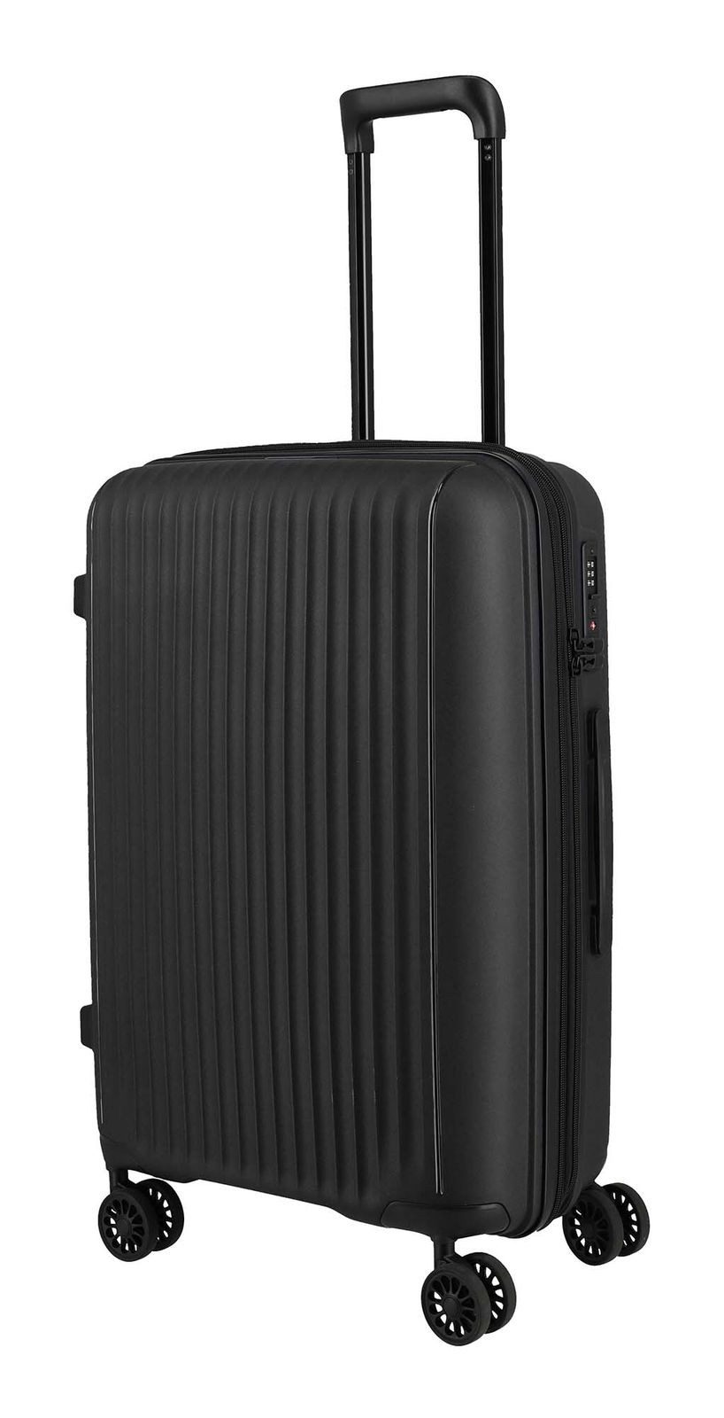 travelite Trolleyset 4W Trolley L / M+ / S+, 4 Rollen, (Set, 3 tlg)