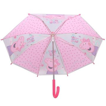 Vadobag Langregenschirm Vadobag Peppa Wutz Kinderschirm Regenschirm Peppa Sunny Days Ahead