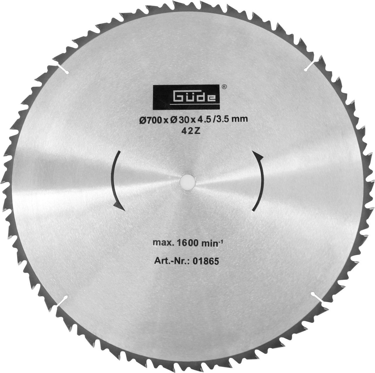 Güde Kreissägeblatt Güde Kreissägeblatt GWS 700 HM-2 Ø 700 mm Ø 30 mm günstig online kaufen