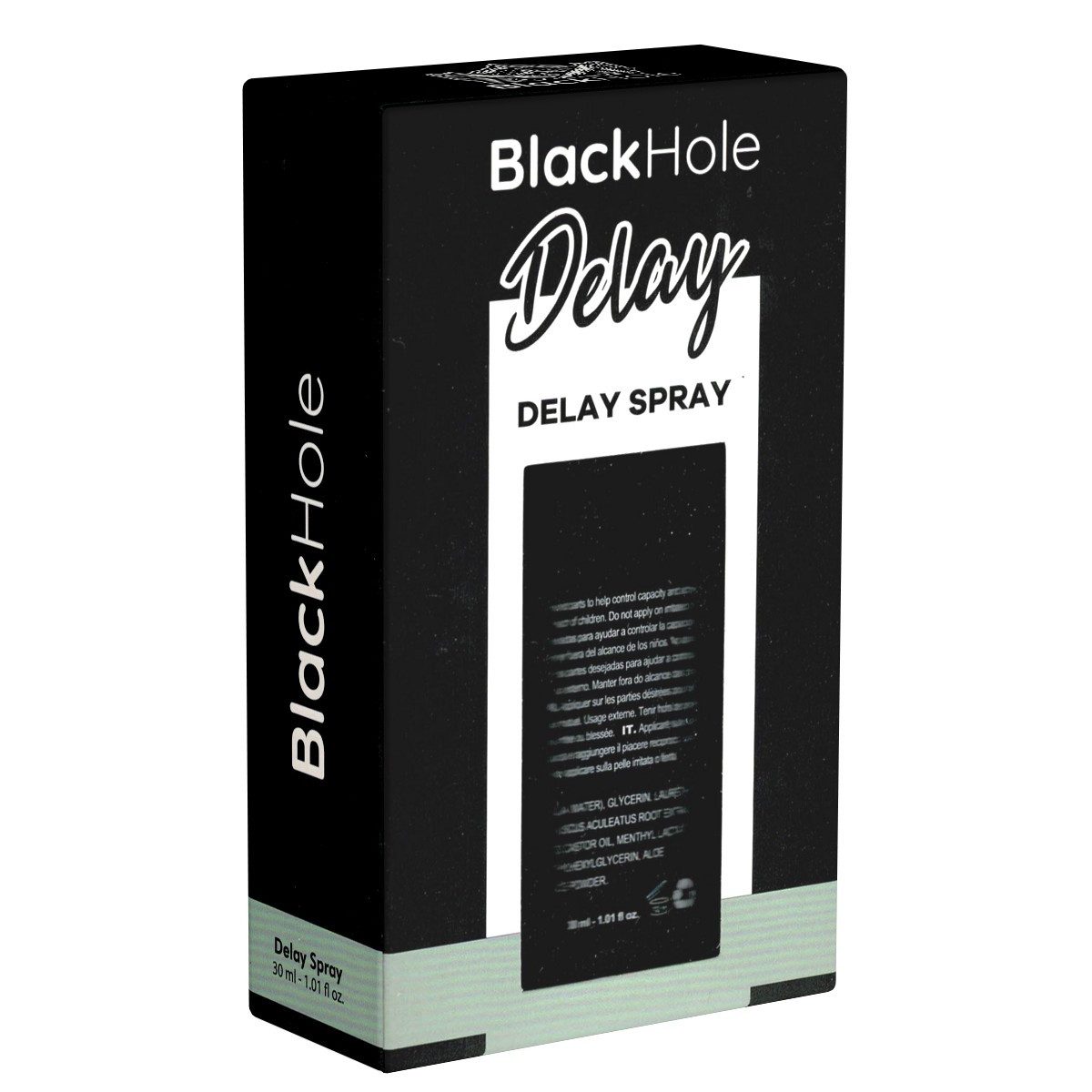 Black Hole Verzögerungsmittel Anal Delay Spray, Flasche mit 30ml, 1-tlg., Intimspray für mehr Ausdauer beim Analsex