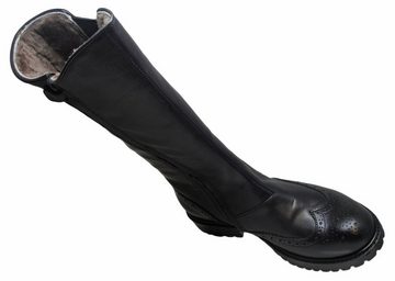 Momino Momino 3425M Leder Boots Stiefel mit Lammfell Schnürstiefelette