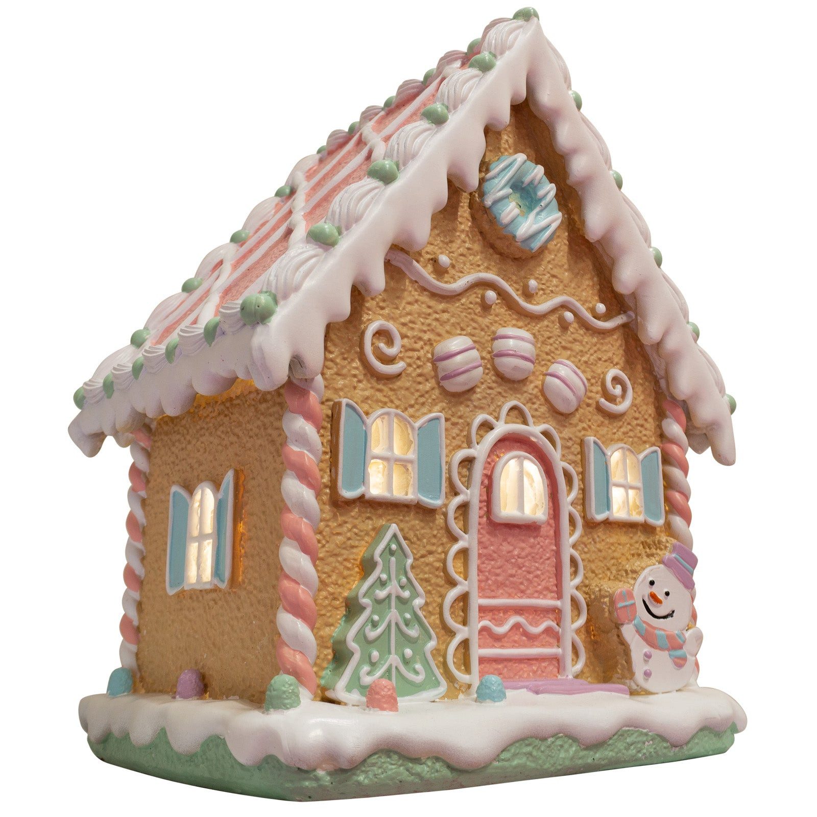 Christmas Paradise Weihnachtshaus Lebkuchenhaus mit LED 26 cm, Weihnachtsde günstig online kaufen