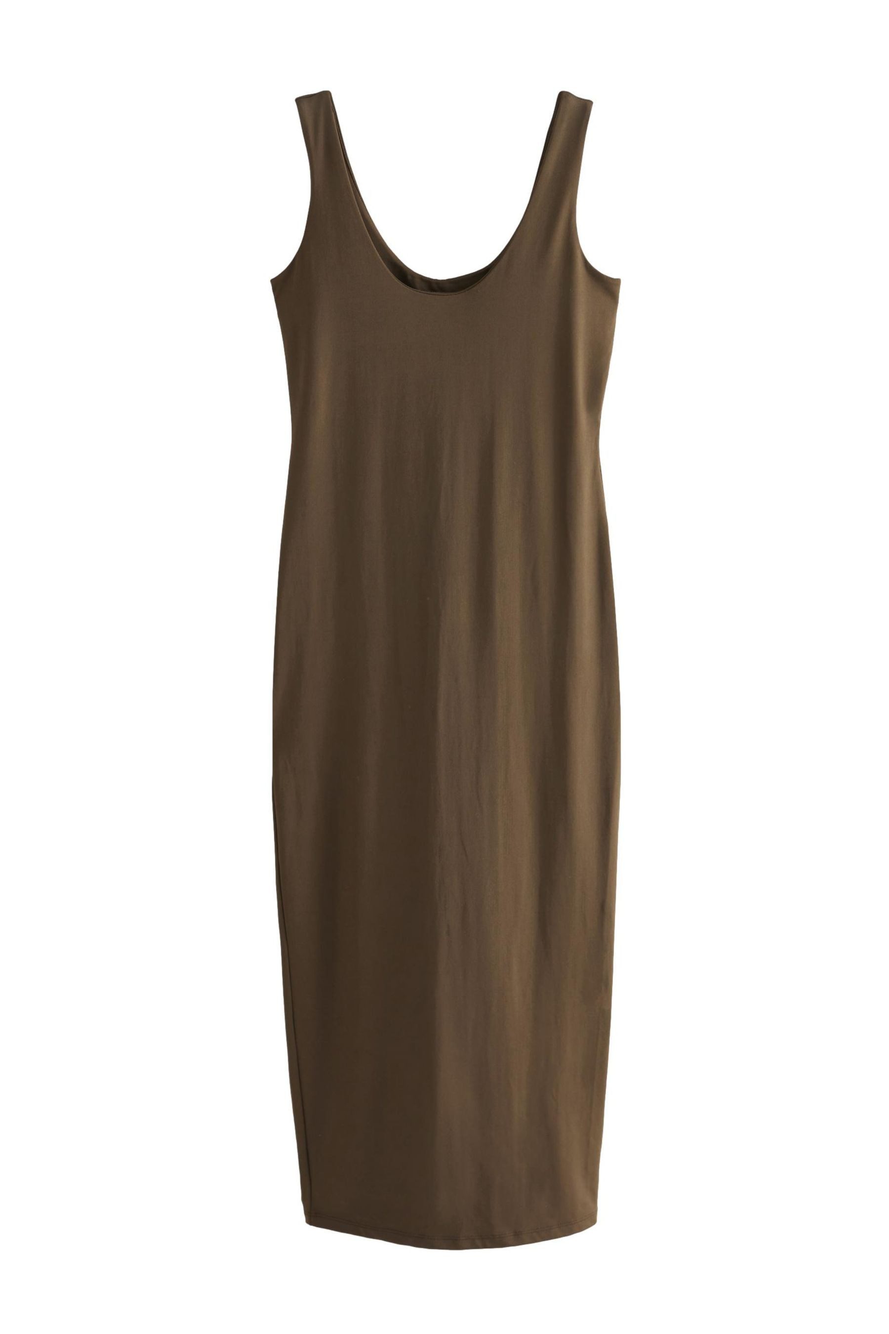 Next Midikleid Ärmelloses Bodycon-Midikleid aus weichem günstig online kaufen