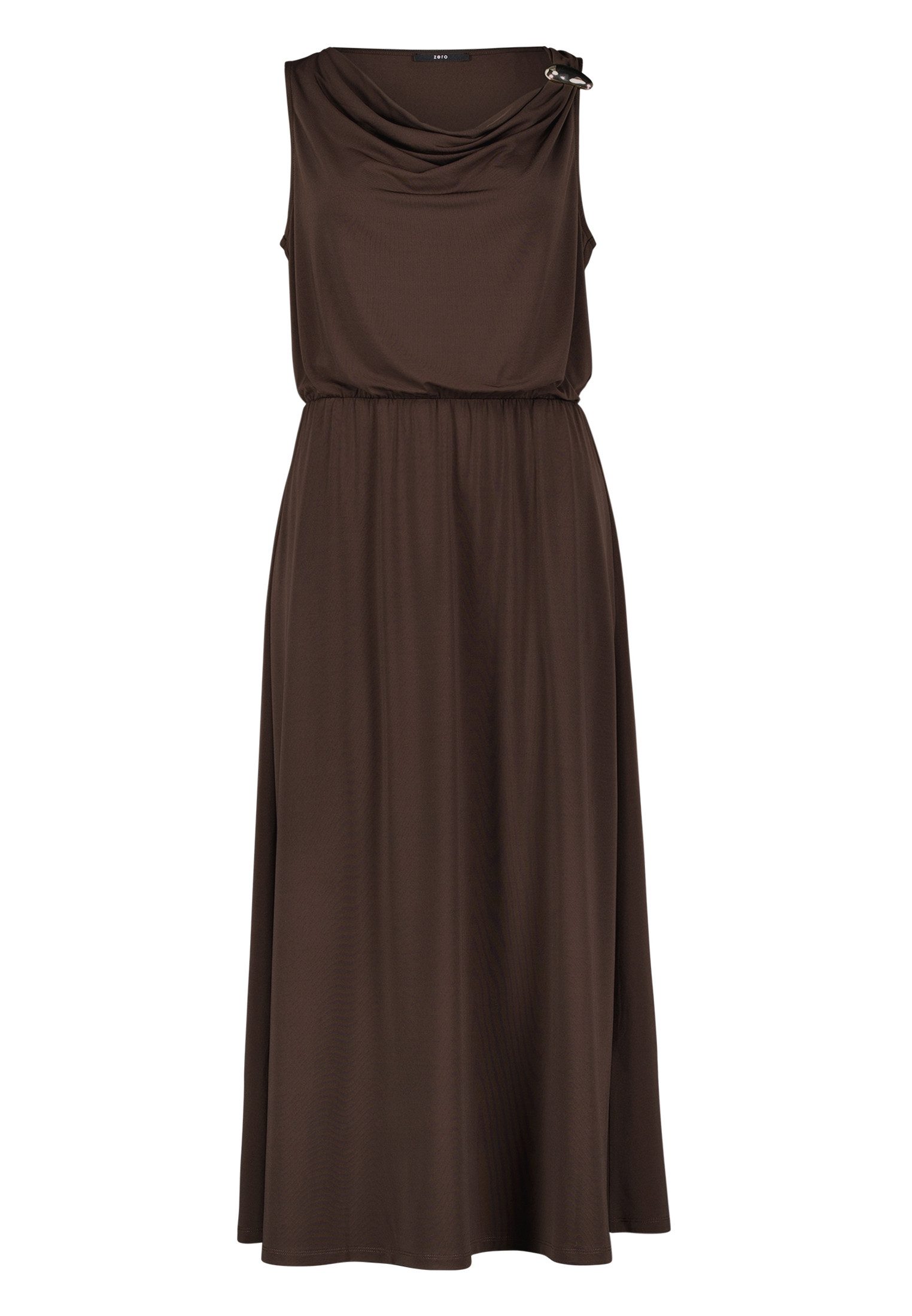 Midikleid Damen mit Schnalle