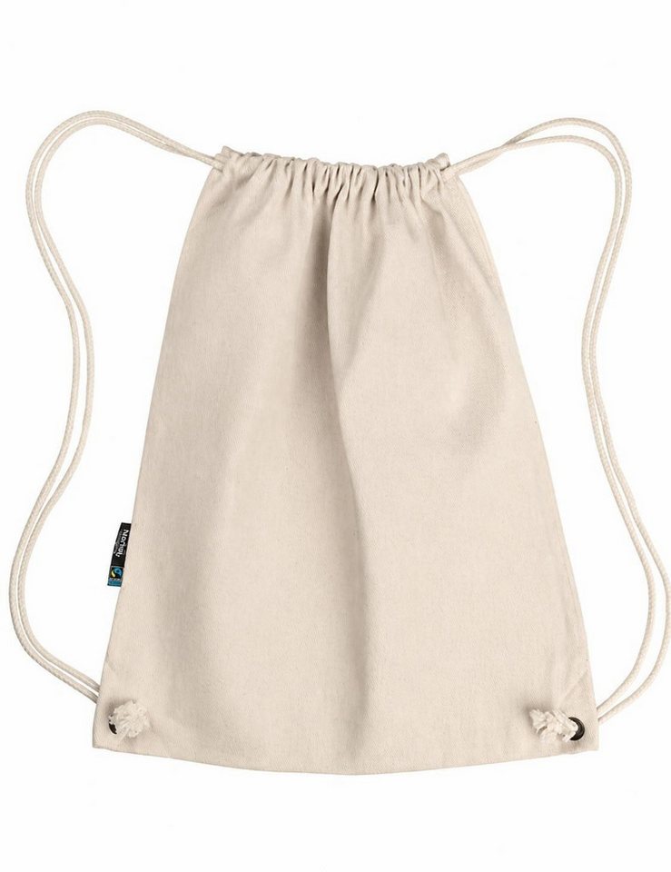 Neutral Turnbeutel Sportbeutel Gym Bag, 39 x 46 cm Köperbindung