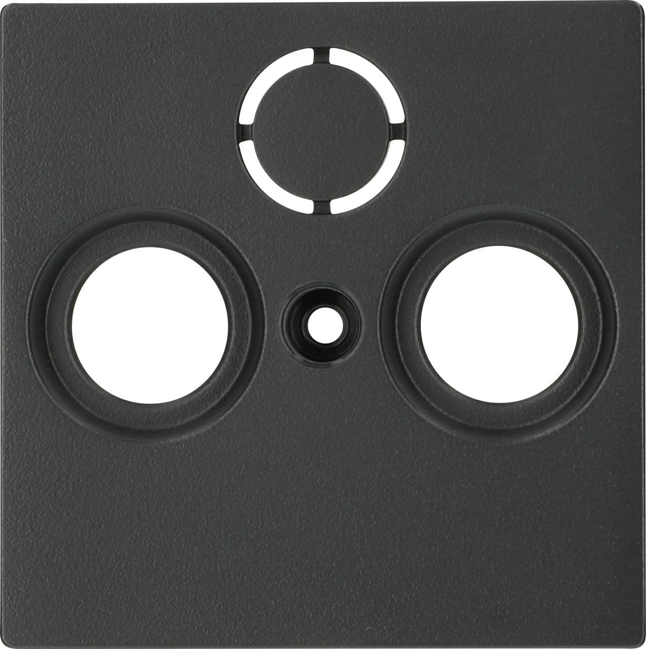 merten Lichtschalter Merten SAT- Antennenabdeckung System M, anthrazit