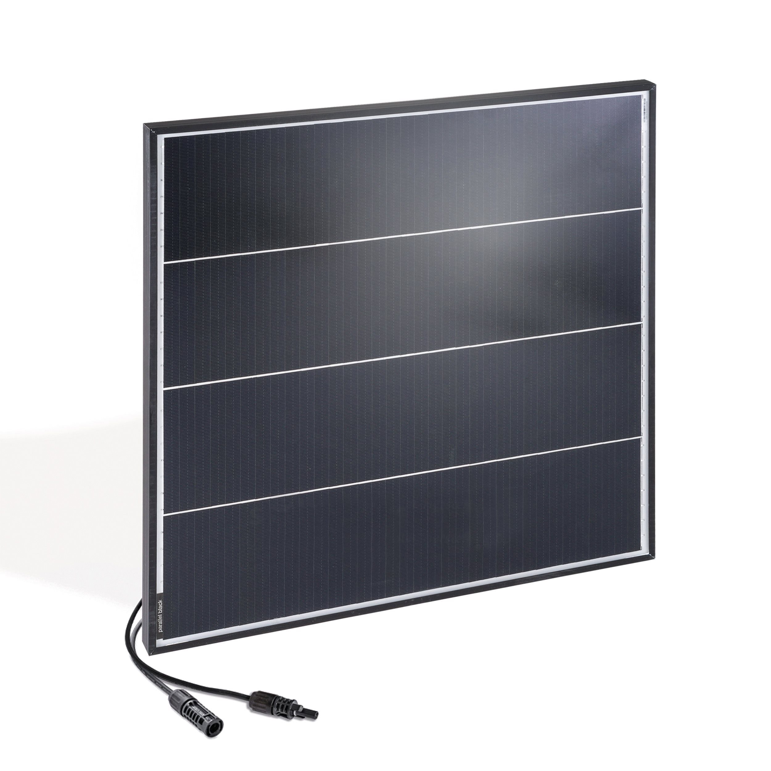 esotec Solarmodul Seraphim Solarpanel 50 Wp 18,8 V mono - 530 x 490 x 25 mm 130112, (Komplettset)
