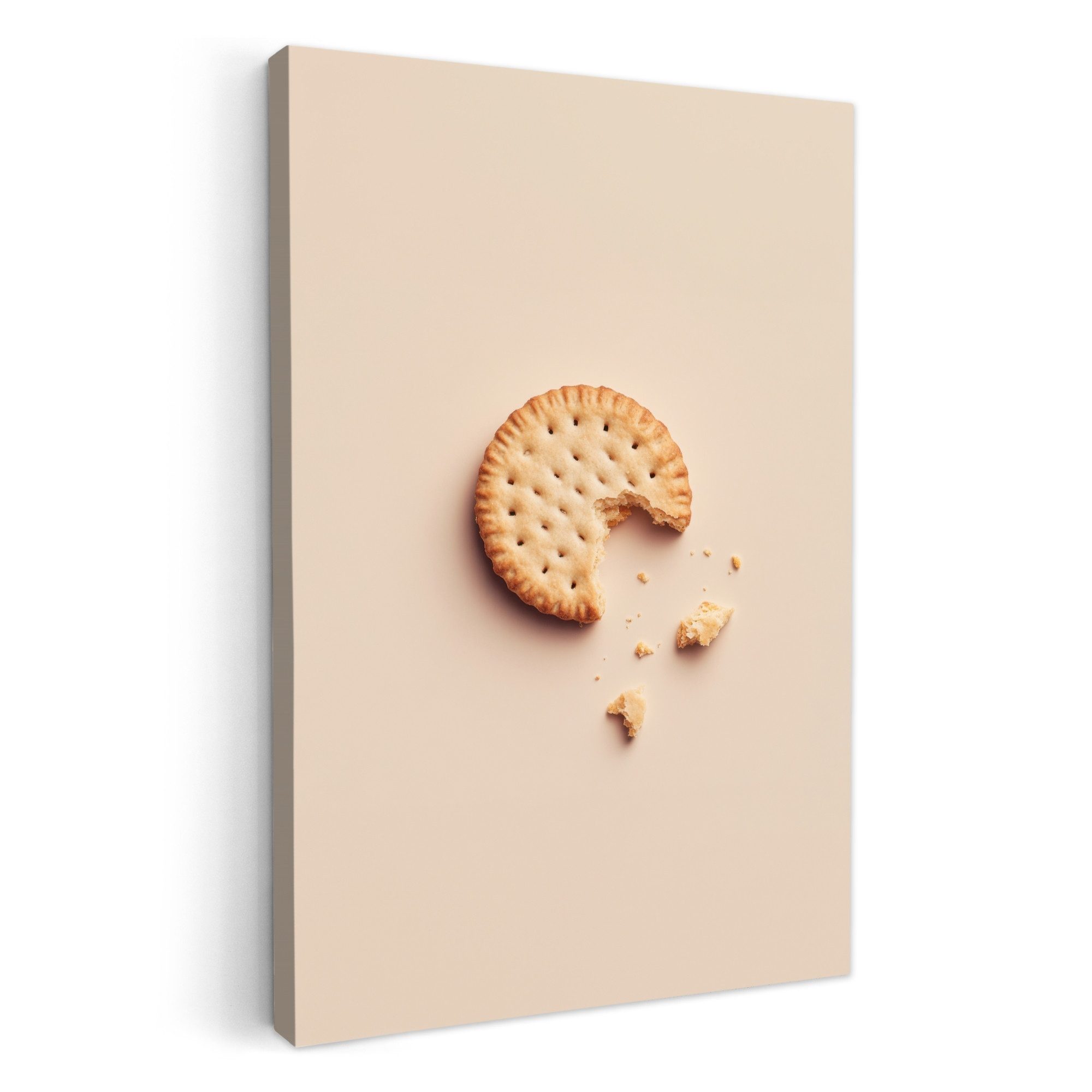 OneMillionCanvasses® Leinwandbild Keks - Krümel - günstig online kaufen