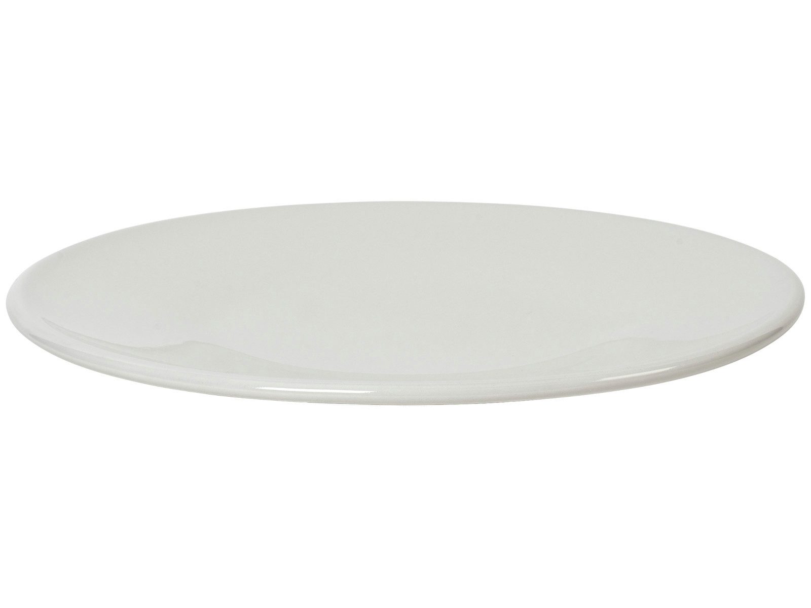 Broste Copenhagen Servierteller Alfredo Servierteller light grey Ø35cm, Steingut, (Servierteller)