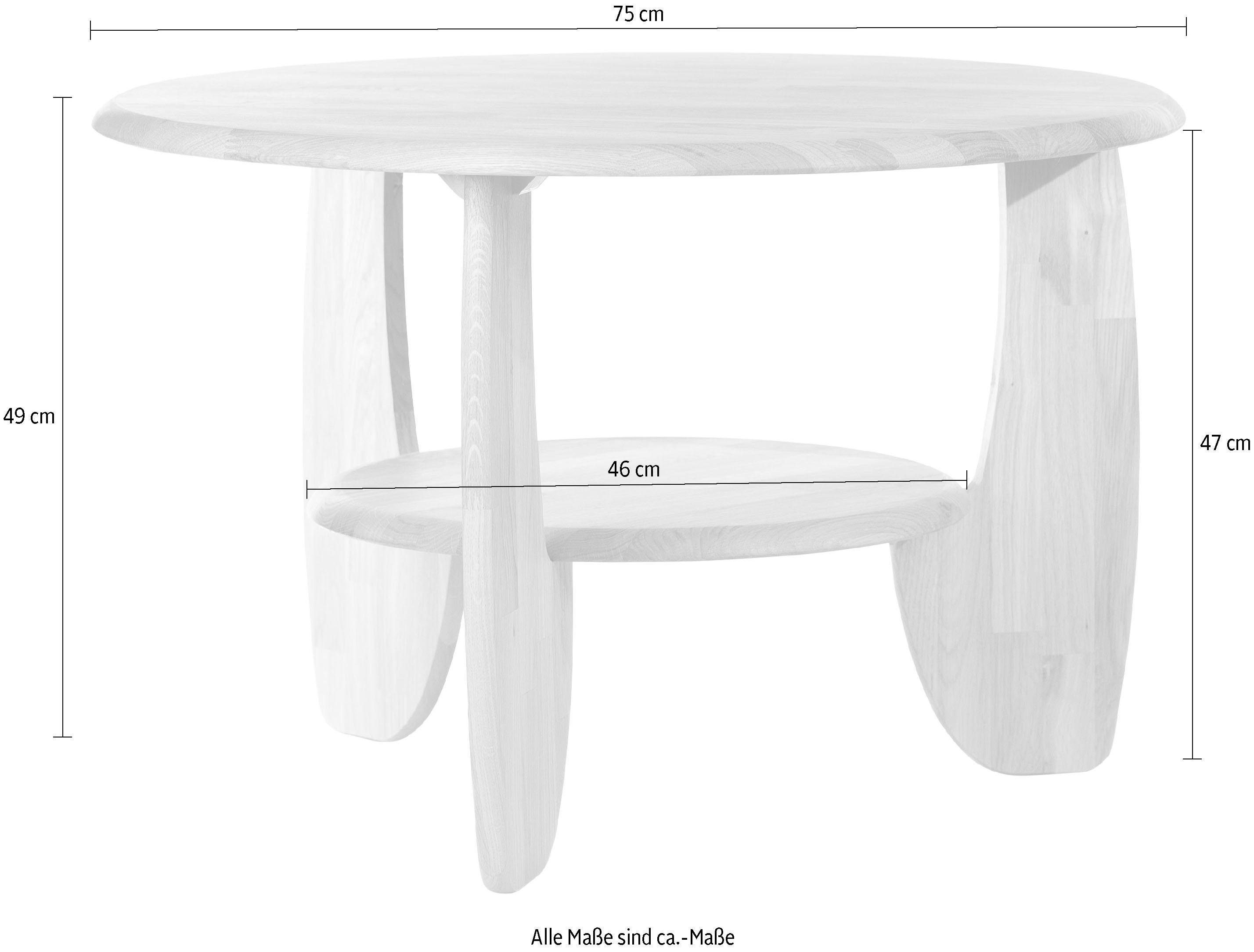 Home affaire Couchtisch Lenny, in runder Ausführung