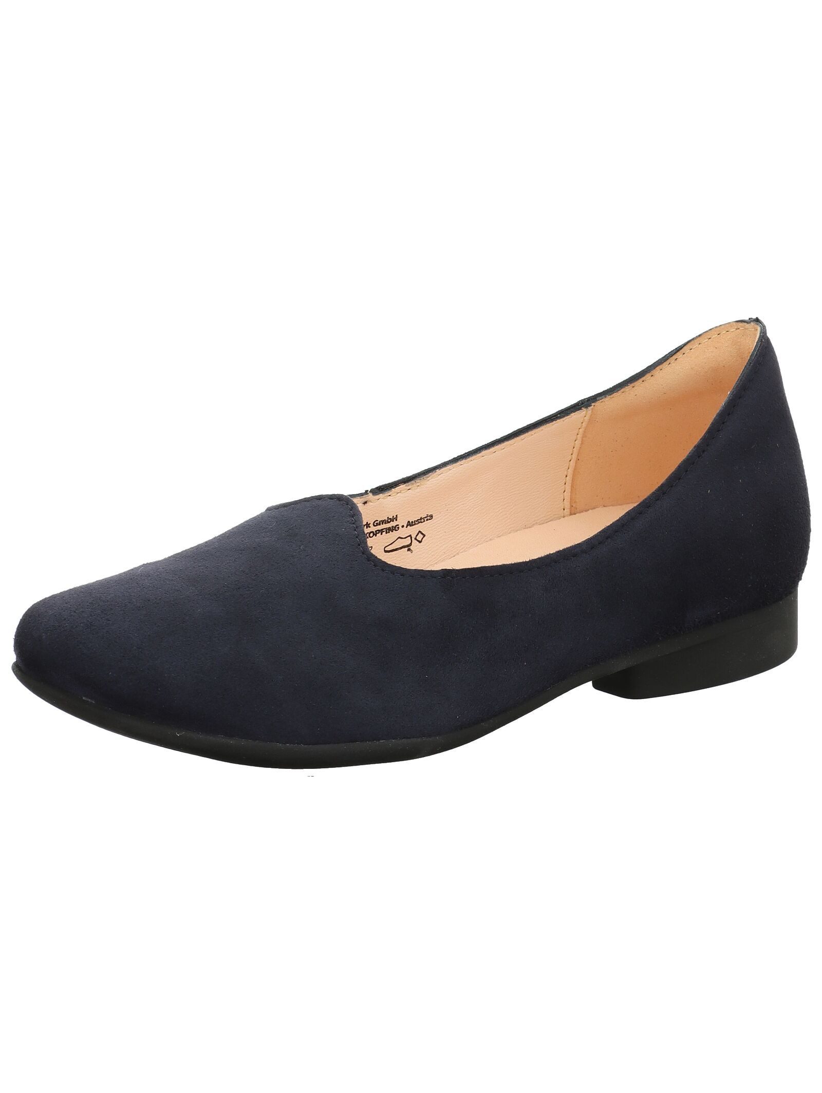 Ballerinas Veloursleder Ballerina