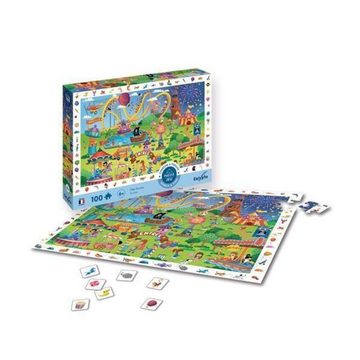 Carletto Puzzle Calypto - Jahrmarkt 100 XL Teile Puzzle, Puzzleteile