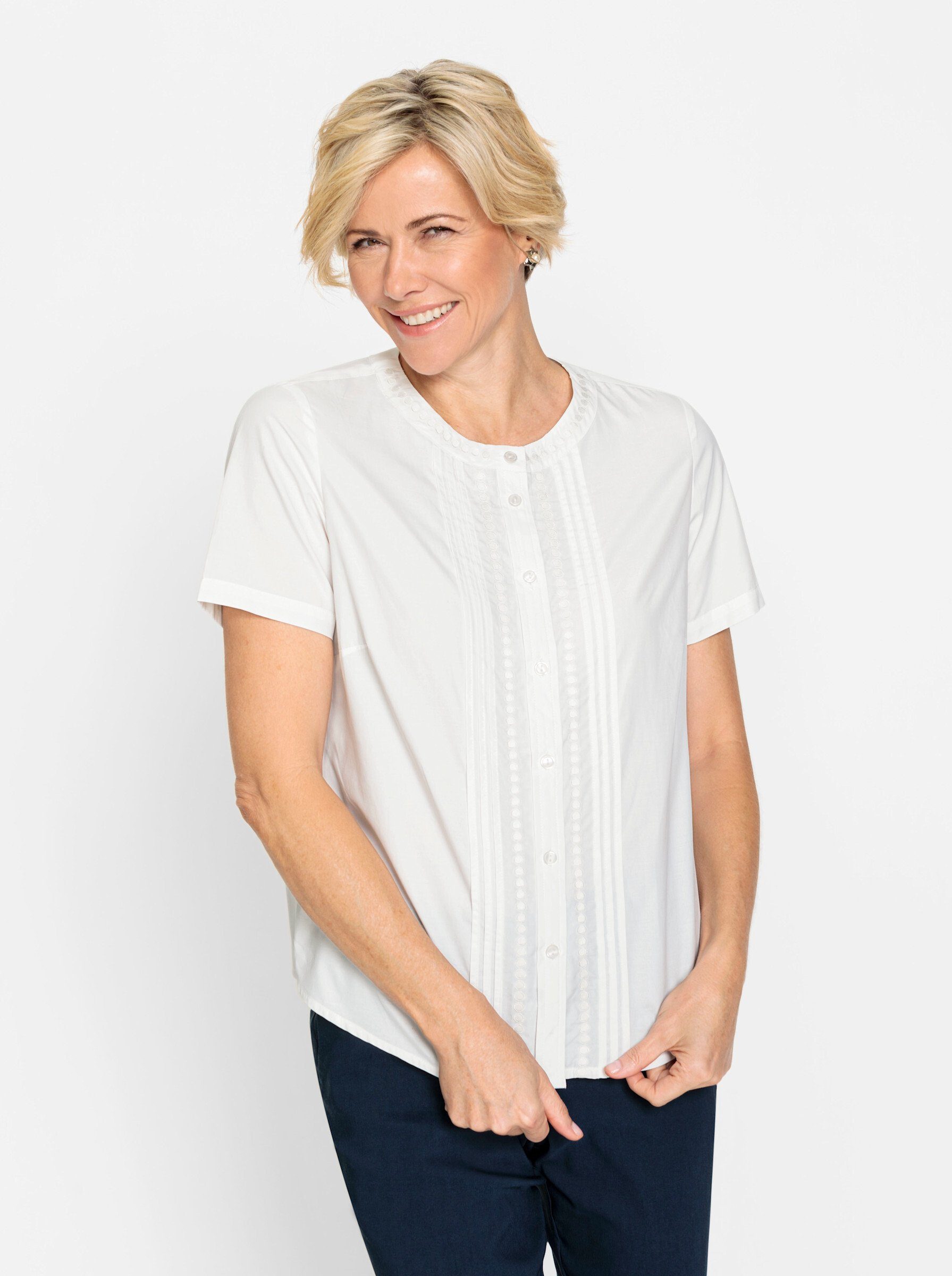 Klassische Bluse Bluse