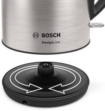 BOSCH Wasserkocher TWK3P420 DesignLine, 1,7 l, 2400 W