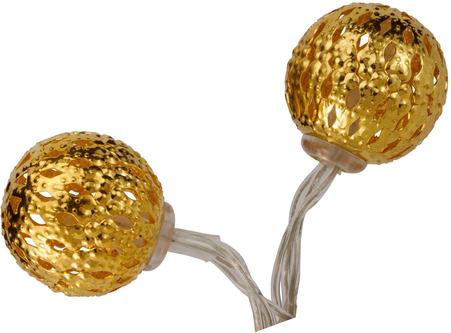 Pauleen LED-Lichterkette Sunshine Glamour, 20-flammig, 20-flammig, Solarbetrieben – Bild 4 von 5