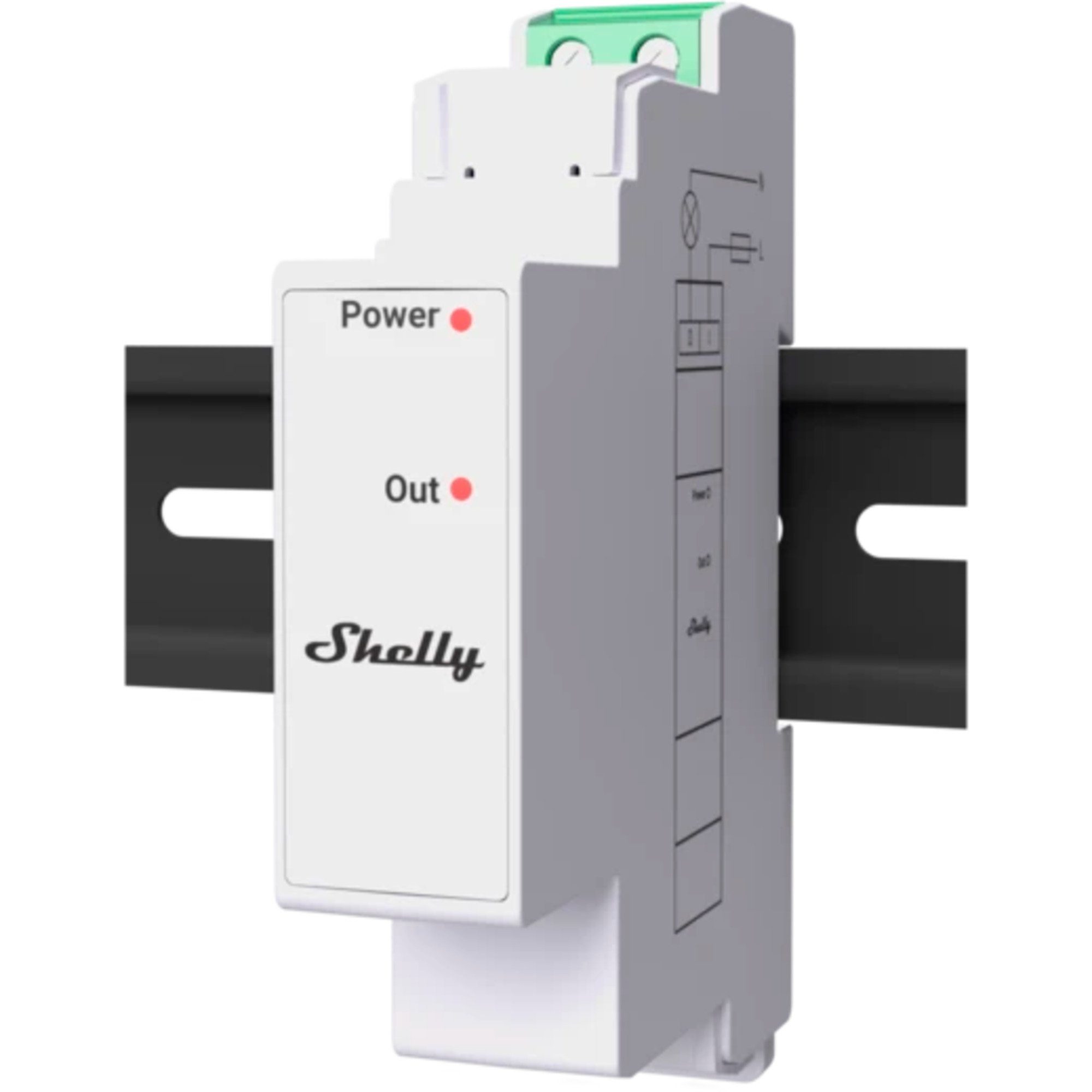 Shelly Pro 3EM Switch Add-on, Relais Smart-Home-Zubehör