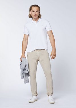 Chiemsee Poloshirt Poloshirt aus Baumwollpiqué mit Jumper-Print 1