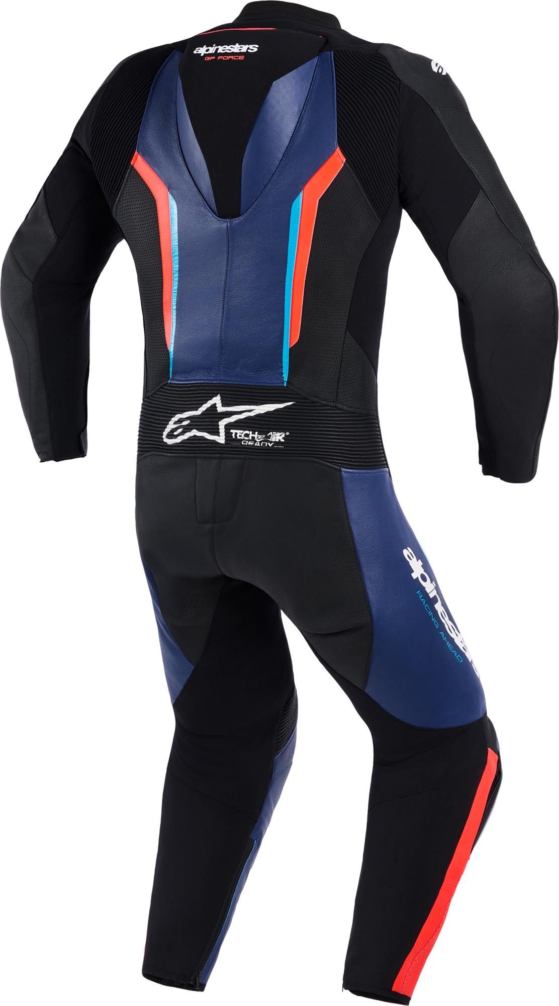 Alpinestars Motorradkombi GP Force V2 1-Teiler Motorrad Lederkombi Airbag vorbereitet,Ellenbogenprotektoren enthalten,Hüftprotektore