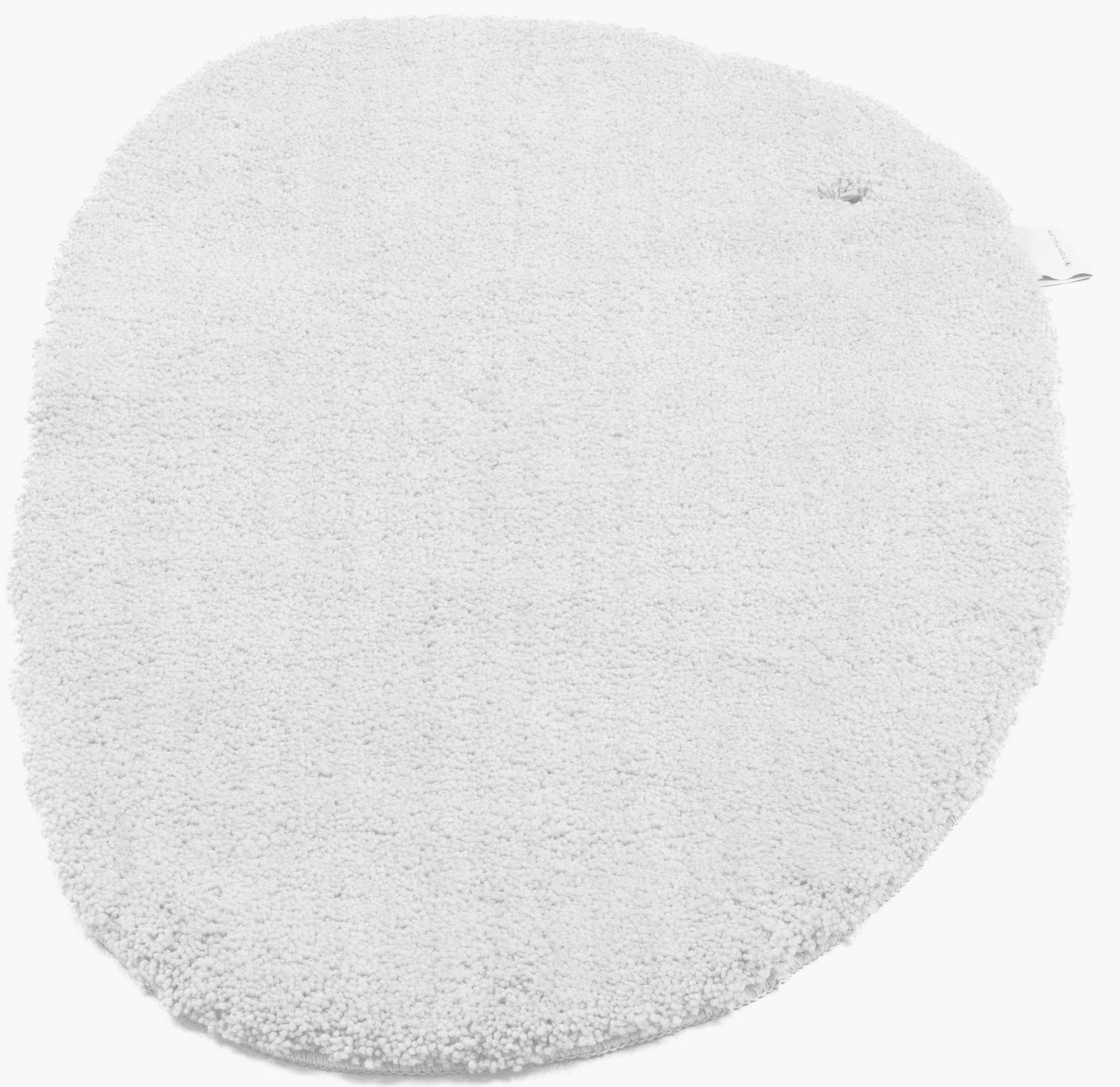 TOM TAILOR HOME Badematte Cozy Bath UNI, Badvorleger, Badezimmer Teppich, Höhe 27 mm, rutschhemmend beschichtet, fußbodenheizungsgeeignet, Polyester, oval, Badteppich, Uni Farben, rechteckig, in rund & oval erhältlich