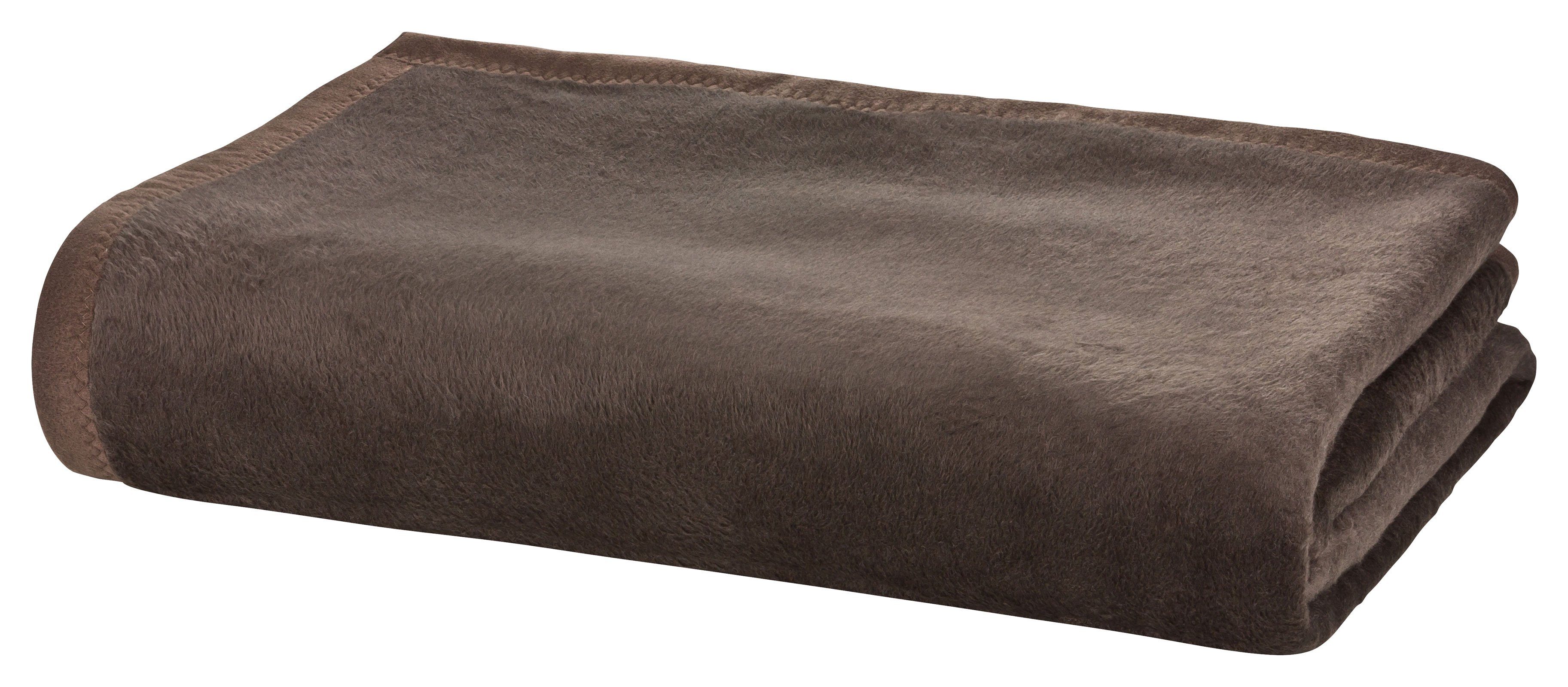 Wohndecke MOON Luxus Kuscheldecke Wolldecke 150x200/220x240, MOON Heimtexti günstig online kaufen